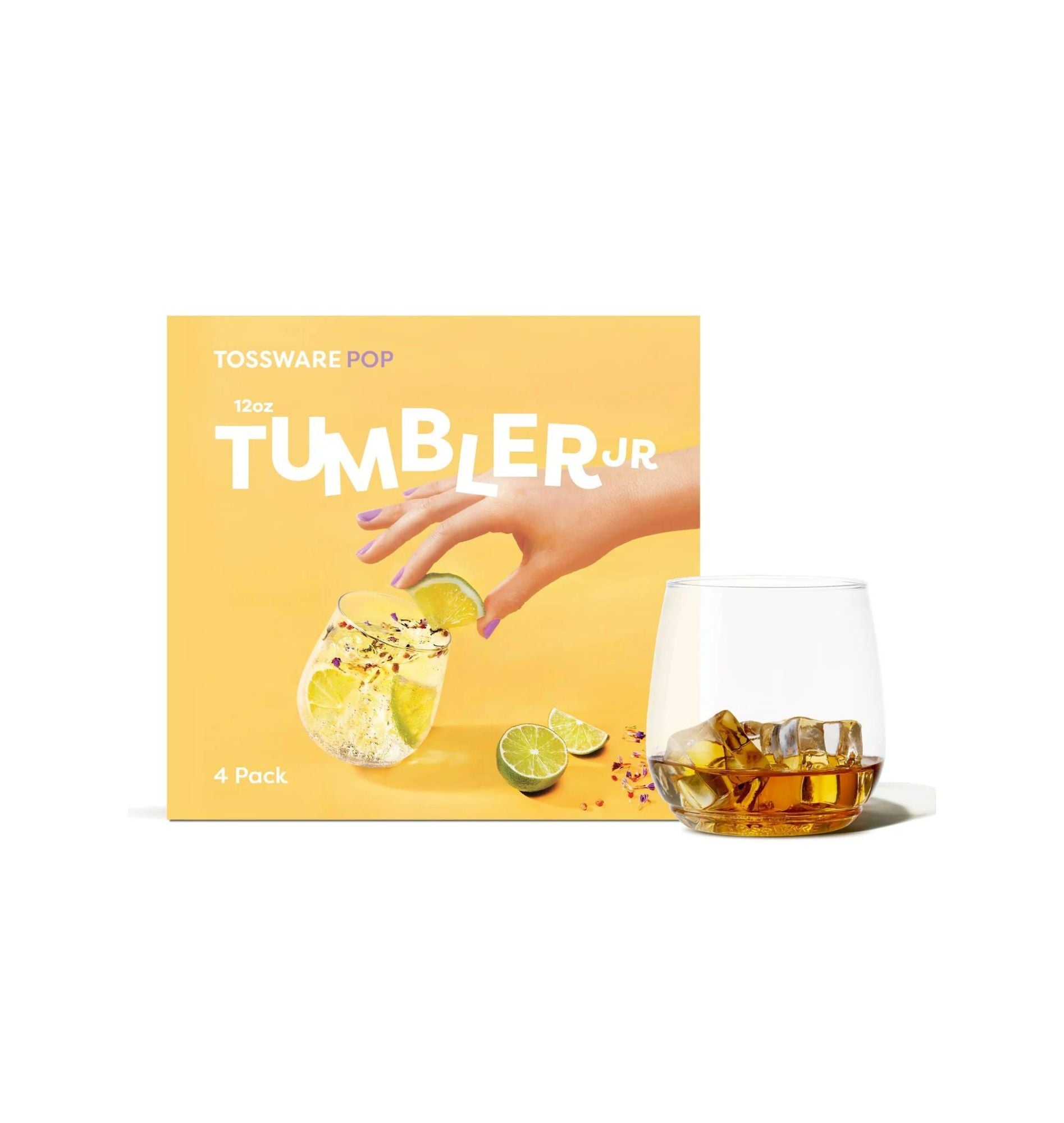TOSSWARE Stemless Wine “Glass” 4 Pack – Tidewater