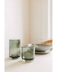 Bubbled Glass 12 oz - Agave