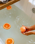 Bergamot &
Grapefruit Bath Bomb