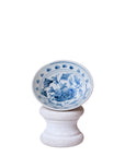 Blue and White Porcelain Peony Conical Bowl