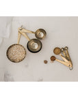 Gold Measuring Cups (Set of 4)