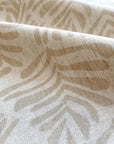 Frond Throw Pillow in Truffle