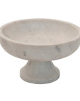 Marble Footed Bowl