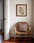 Americana Throw Pillow in Orchid