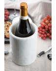 Wine Cooler, White Marble