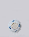 Small Blue and White Porcelain Lotus Dish