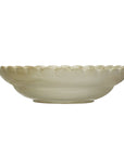 Scalloped Edge Bowl
