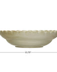 Scalloped Edge Bowl
