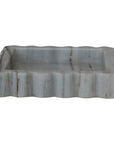 Marble Scalloped Tray