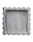 Marble Scalloped Tray