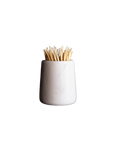 White Marble Toothpick Holder