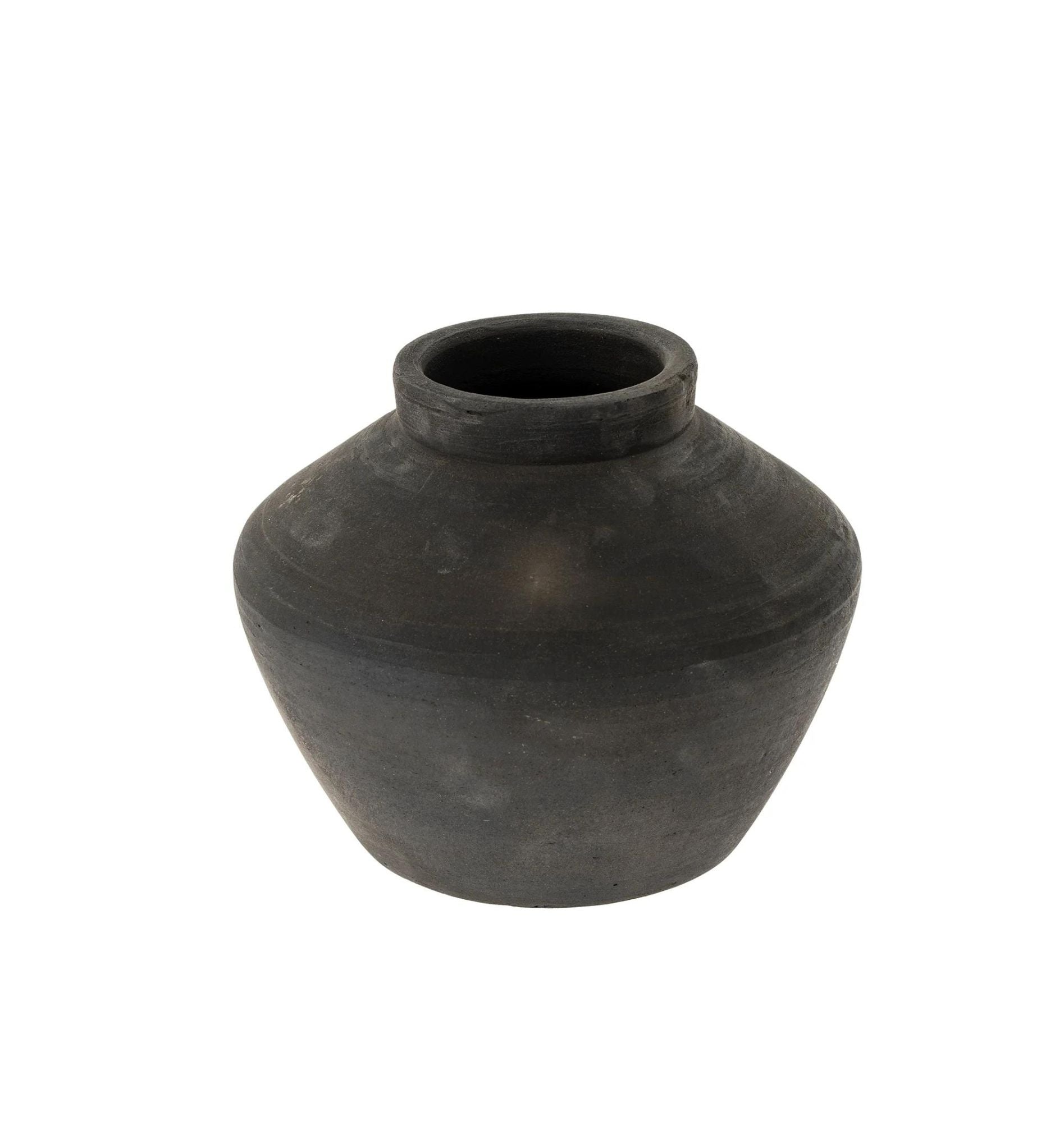 Burnt Terracotta Pot