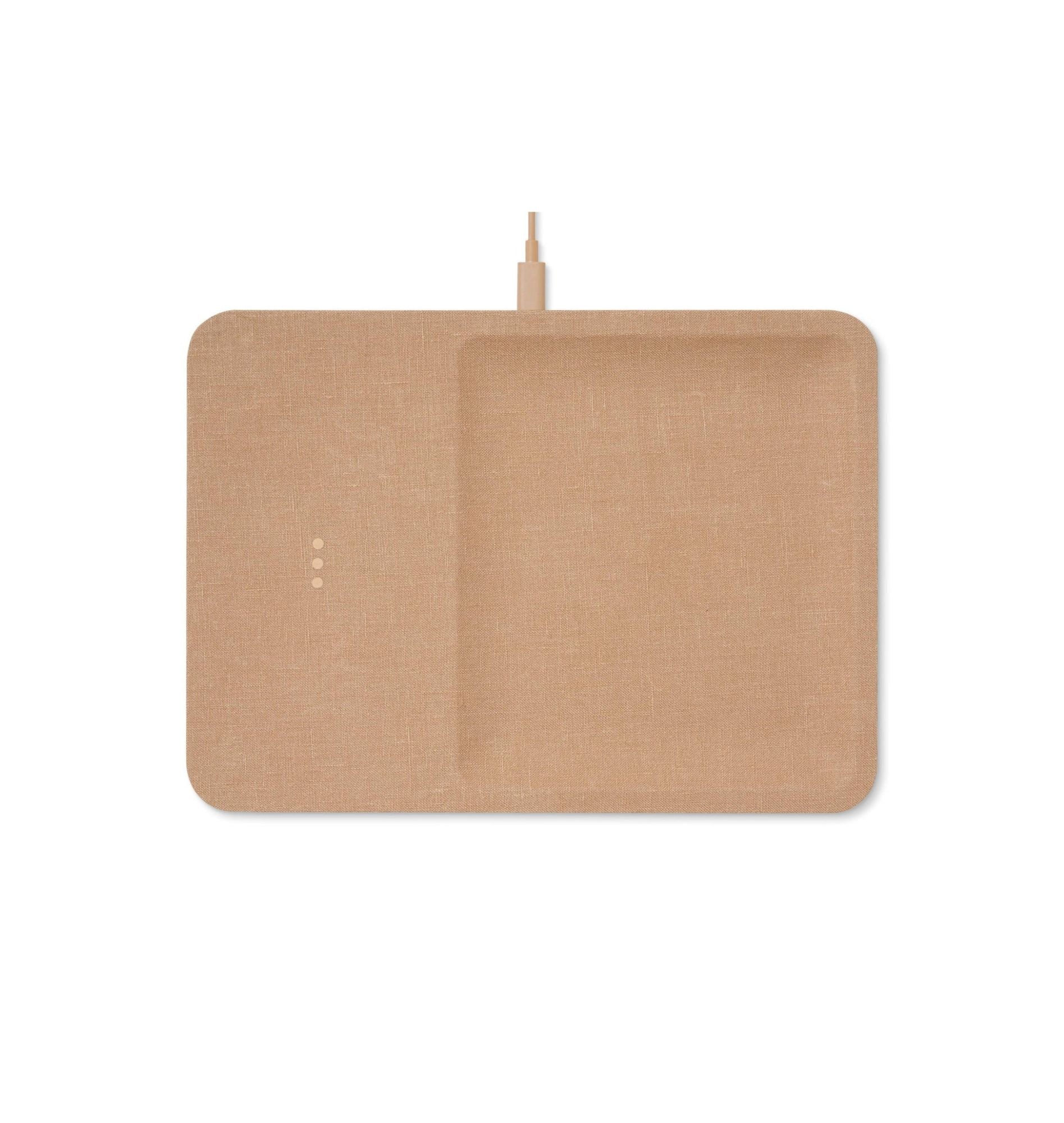 Courant Wireless Charging Catchall, Camel – Tidewater display picture 1