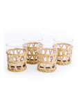 Woven Old Fashioned Glasses
