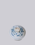 Blue and White Porcelain Peony Conical Bowl