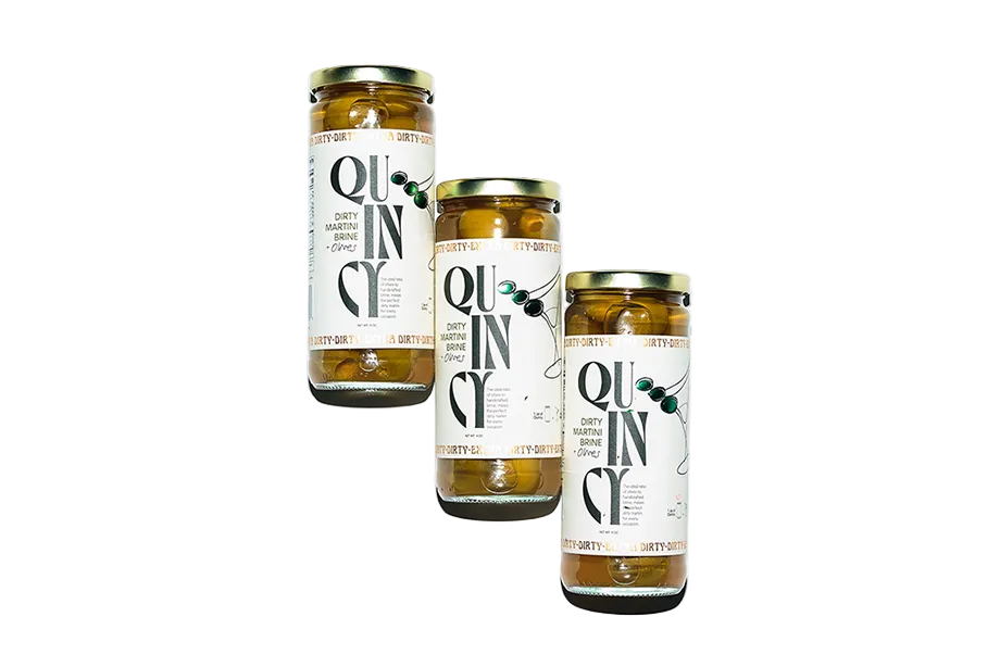 Quincy Jar - Olives &amp; Martini Brine