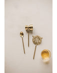 Matte Gold Bar Tools Set of 3