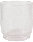 Bubbled Glass 12 oz - Clear