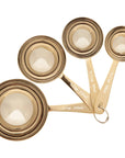 Gold Measuring Cups (Set of 4)