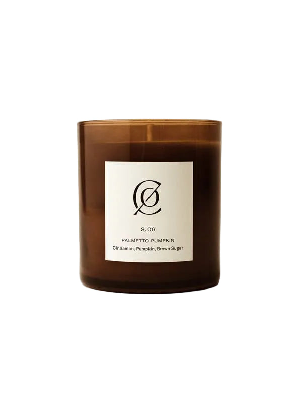 S. 06 Palmetto Pumpkin Soy Candle 9 oz