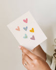 Conversation Hearts Card