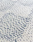 Speckled Check Throw Pillow in Topaz