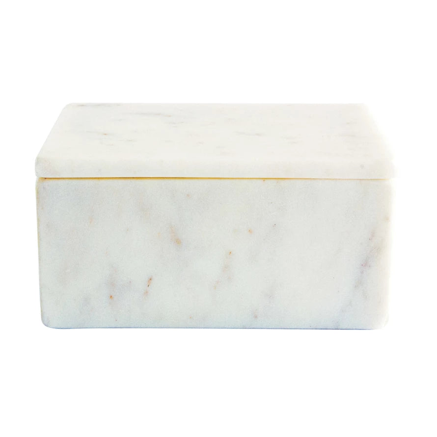 Lidded Marble Box