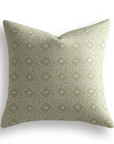 Americana Throw Pillow in Edamame