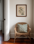 Eden Throw Pillow in Emerald
