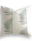 Palmetto Throw Pillow in Leaf
