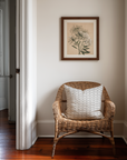 Sweetgrass Throw Pillow in Graphite