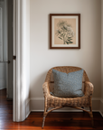 Tortoise Throw Pillow in Thistle