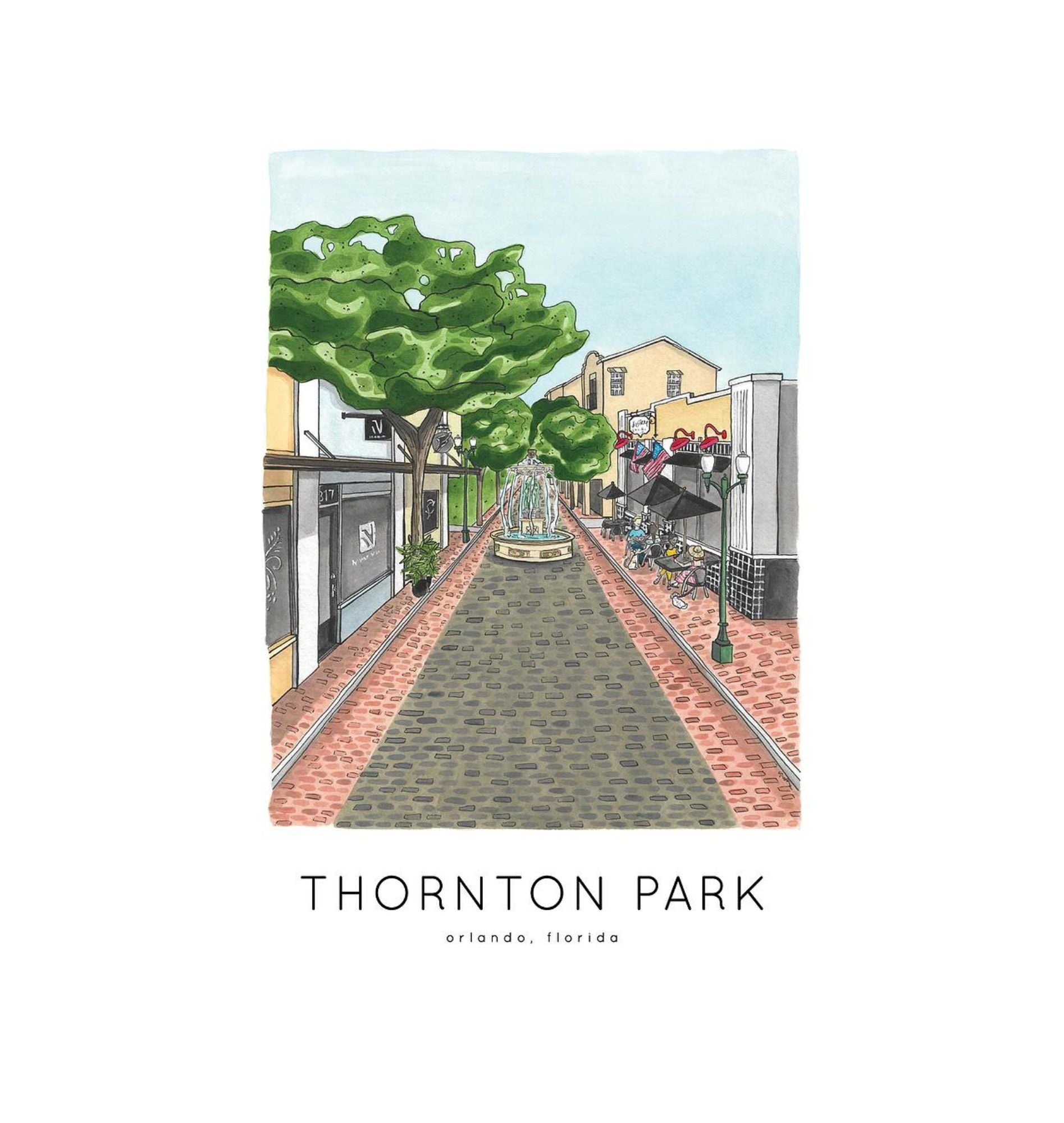 Thornton Park Print