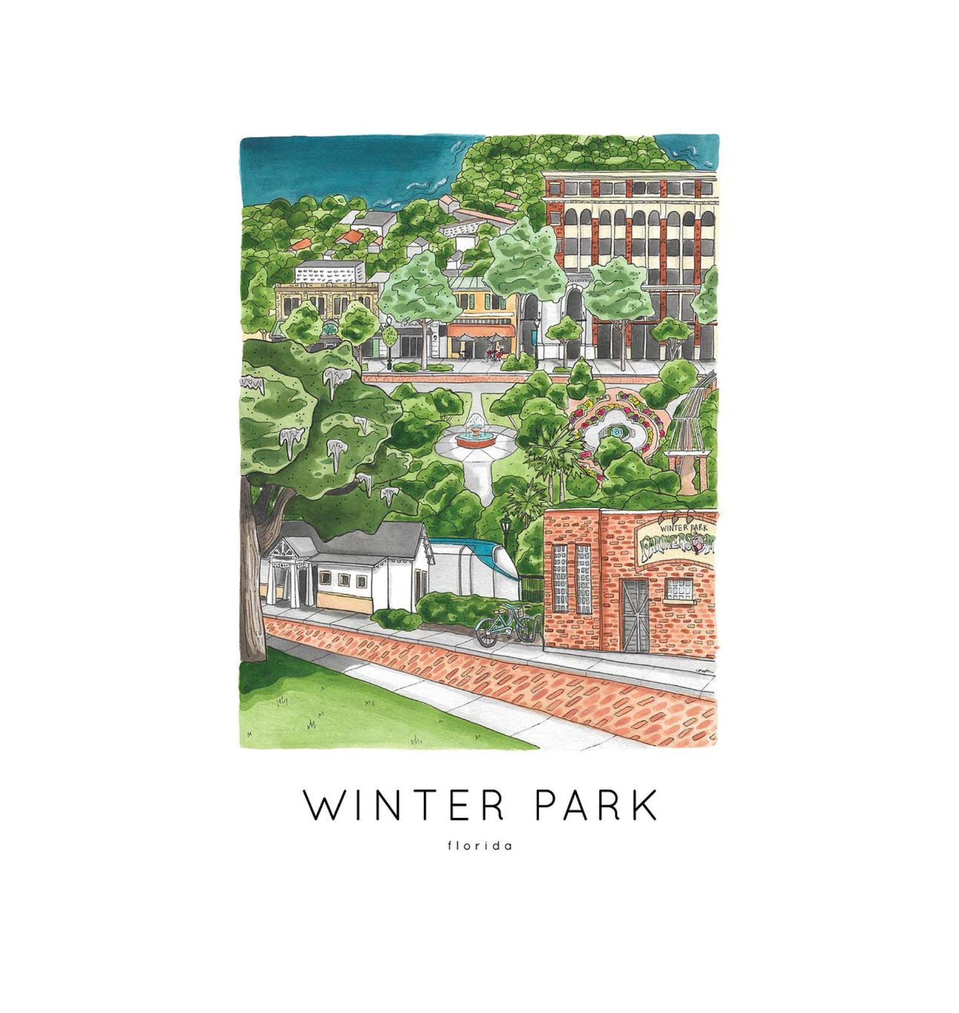 Winter Park Print