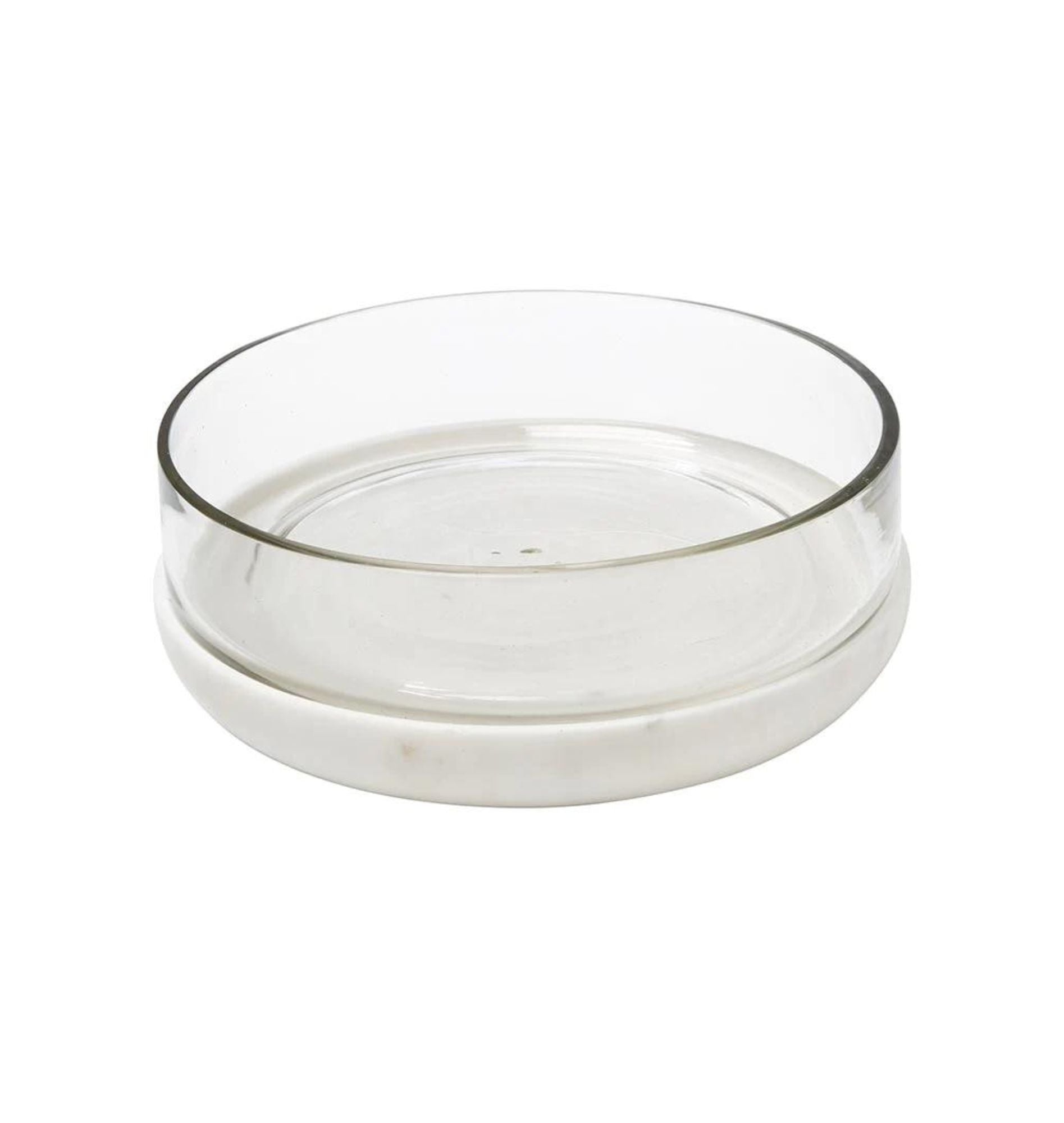 Marble &amp; Glass Bowl