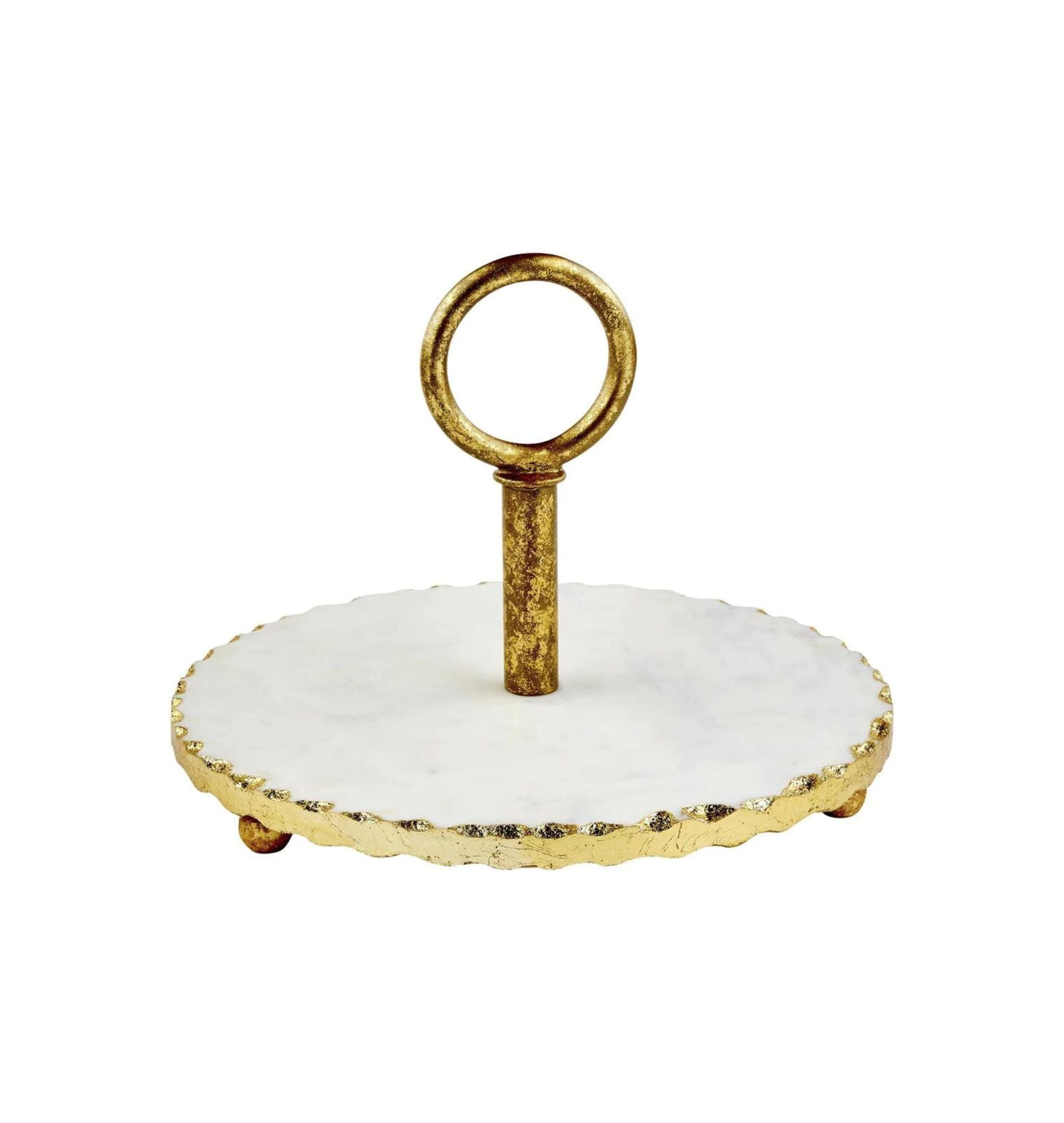 Gold Edge Marble Server