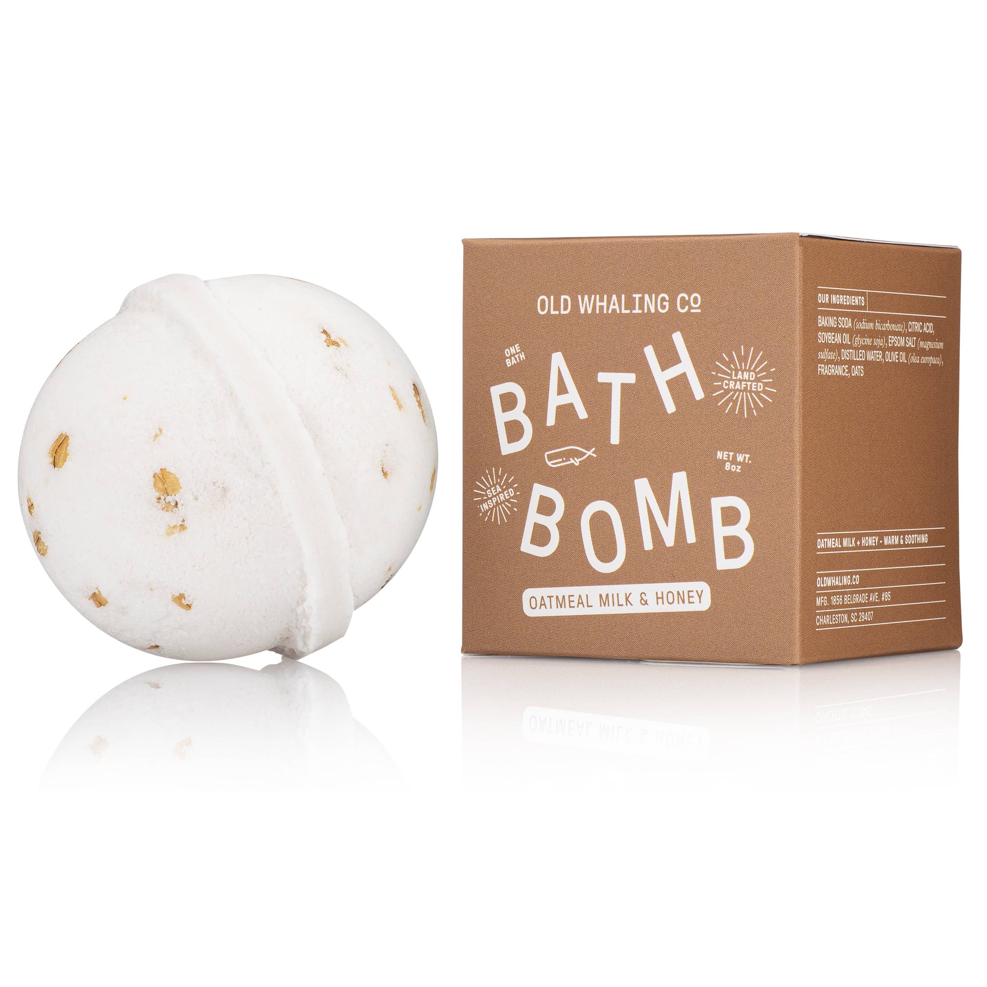 Oatmeal Milk &amp; Honey Bath Bomb